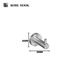Bathroom Hardware 304 Stainless Steel Brushed Towel Rack Toilet Paper Holder Soap Holder Towel Bar Toilet Bathroom Accessories
