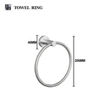 Bathroom Hardware 304 Stainless Steel Brushed Towel Rack Toilet Paper Holder Soap Holder Towel Bar Toilet Bathroom Accessories