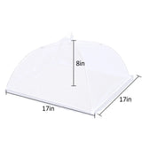 Picnic Food Covers for Outside Mesh: 3/6/12 Packs 17 Inch Pop Up Fine Fly Net for Fruit - Collapsible Screen Umbrella Food Tent