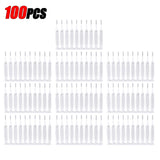 10-500PCS Shower Cleaning Brush Bathroom Micro Nylon Brush Nozzle Anti-blocking Cleaning Tools Bathroom Accessories