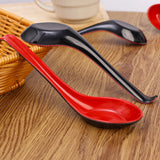 1/5/10pcs Mighty Porcelain Anti-Shock Spoons Japanese Rice Spoon Dumplings Porridge Soup Spoon  Restaurant Bar Kitchen Cutlery