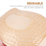 Invisible Push Up Bra for Women Backless Strapless Bra Seamless Front Closure Bralette Underwear Silicone Self-Adhesive Bra Pad