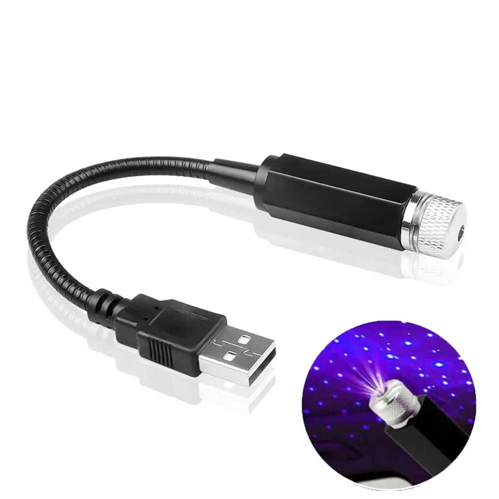 USB Car Roof Star Projector Light