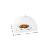 Picnic Food Covers for Outside Mesh 4 Packs Pop Up Fine Fly Net for Fruit - Collapsible Screen Umbrella Food Tent