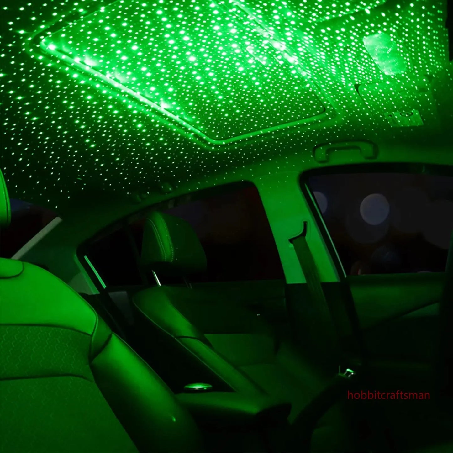 USB Car Roof Star Projector Light
