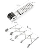 3/5/7 Wheels Cutter Dough Divider Side Pasta Knife Flexible Roller Blade Pizza Pastry Peeler Stainless Steel Bakeware Tools