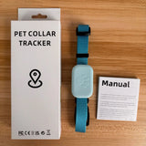 Remote Pet GPS Tracker Waterproof Real-Time Tracking Movement Alert Collar Anti-Lost Dog Cat Global Locator for Apple Find APP