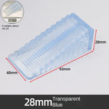 Safety Silicone Door Stop Block Wedge  Stop Door Stopper Home Offices Door Rear Retainer Impact Stopper Rubber Stops No Drill