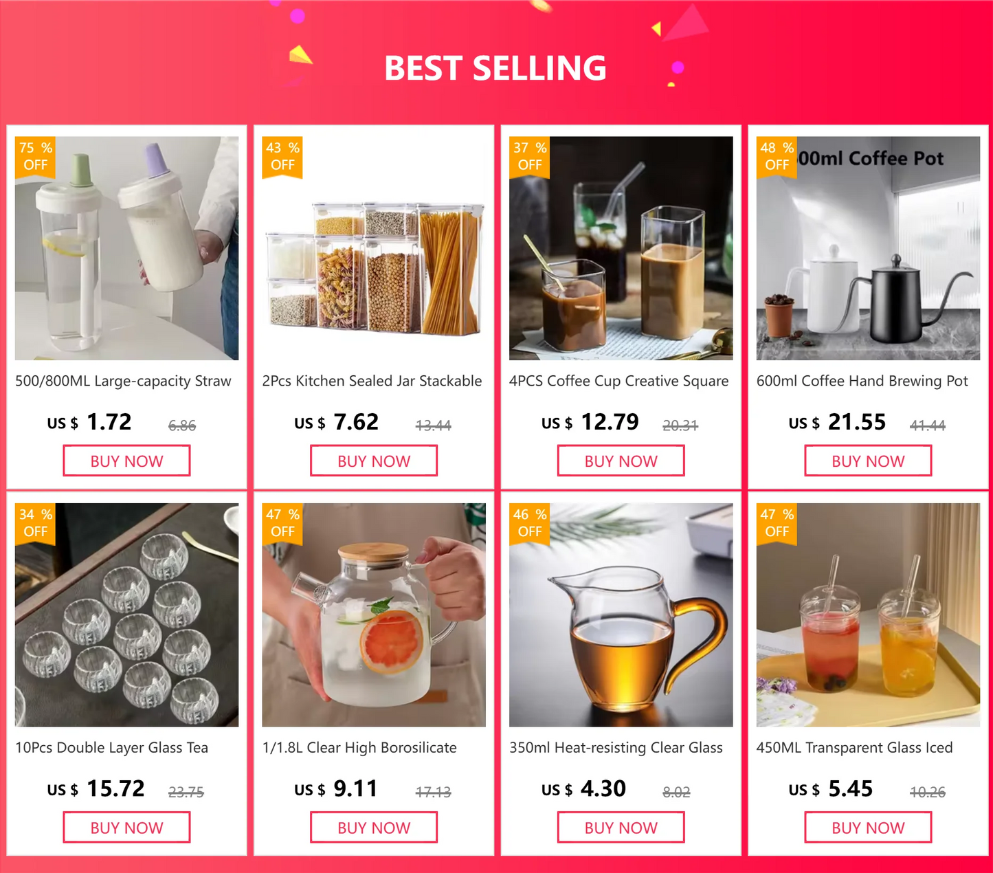 Heat Resistant Glass Teapot One-click Filtering Tea Pot Tea Water Separation Filter Tea Maker Coffee Pot Home Flower Teaware