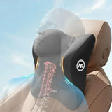 Ergonomic Memory Foam Car Lumbar & Neck Pillow