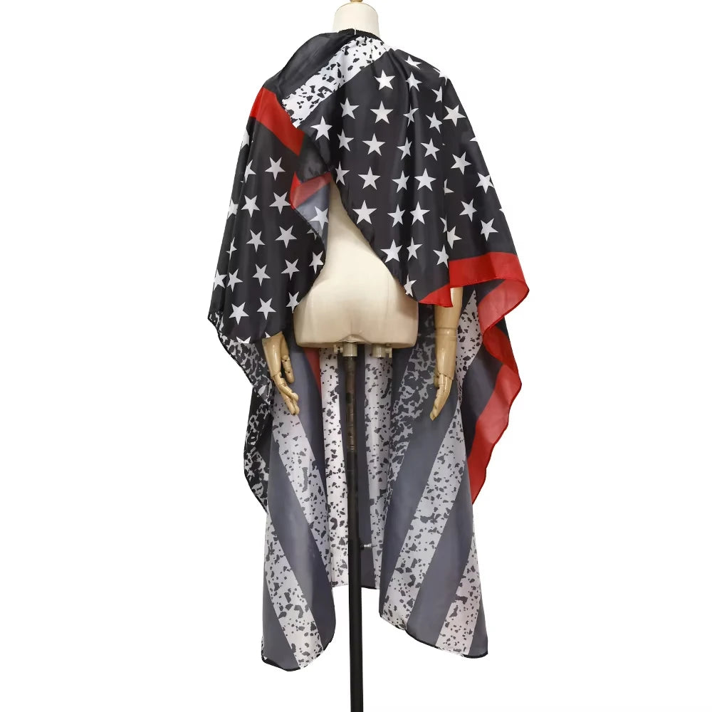 Barber Haircut Cloth Home Hairdresser Apron Hair Cut Cape Salon Hairdress Gown Hairdressing Coat Barbershop Accessory   4.7   6