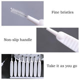 10-500PCS Shower Cleaning Brush Bathroom Micro Nylon Brush Nozzle Anti-blocking Cleaning Tools Bathroom Accessories