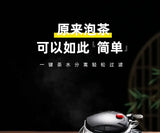Heat Resistant Glass Teapot One-click Filtering Tea Pot Tea Water Separation Filter Tea Maker Coffee Pot Home Flower Teaware