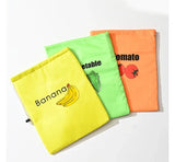 ‌"Insulated Fresh-Keeper Bag - Reusable Storage Organizer for Bananas, Lettuce & Vegetables (Drawstring Closure)"