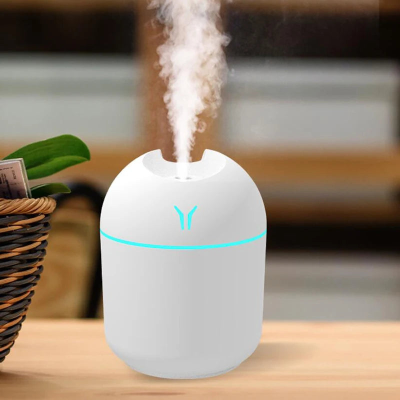 USB Mini Car Humidifier & Aroma Diffuser (250ml)
