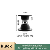 Silicone Anti-collision Magnetic Door Stopper Bedroom Door Study Door Buffer Door Suction No Punching Strong Bonding