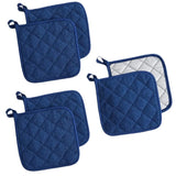 4Pcs/Set Kitchen Pot Holders Pad Heat Resistant Potholders Cotton Hot Pot Pads For Kitchen Oven Pot Holders Dining Table Mat