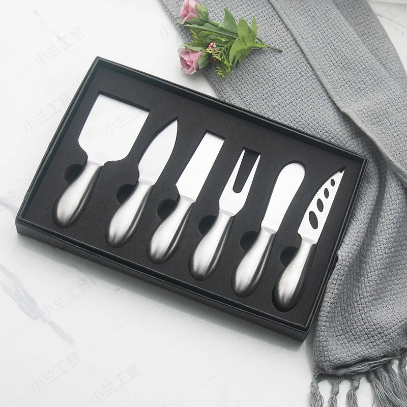 Classic Butter Cutter Set Cheese Jam Spreaders Wipe Cream Cutter Utensil Multifunction Butter BreadKnife Kitchen Gadget