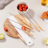 6-24Pcs Fondue Forks Stainless Steel Corrosion Resistant Long Forks for Cake Chocolate Fruits Cheese Fondue Forks Set