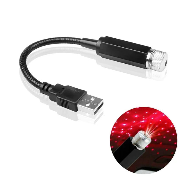 USB Car Roof Star Projector Light