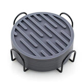 Coaster Holder Mat Storage Rack Table Mat Holder Tea Coffee Mug Placemat Storage Organizer Table Kitchen Accessories