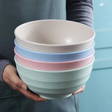 4-piece non fragile grain bowl set -24 ounce PP plastic bowl for soup/rice/grains - microwave and dishwasher safe