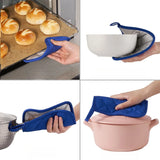 4Pcs/Set Kitchen Pot Holders Pad Heat Resistant Potholders Cotton Hot Pot Pads For Kitchen Oven Pot Holders Dining Table Mat