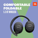 JBL TUNE 720BT Officially Authorized Over-ear Wireless Bluetooth Headphone Gaming Call Headset With Microphone Foldable Design
