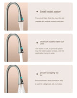 Waterfall Kitchen Sink Nanometer 304 Stainless Steel Large Single Slot Kitchen Accessories Waterfall Faucet Vegetable Basin