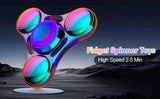 Rainbow Fidget Spinner Toys Metal UFO Small Handheld Finger Spinners Gift for Kids Adults Spinning Top Focus Desk Fingertip