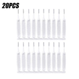 10-500PCS Shower Cleaning Brush Bathroom Micro Nylon Brush Nozzle Anti-blocking Cleaning Tools Bathroom Accessories