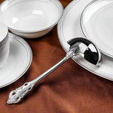2/3/4/5/6 Pieces Gravy Ladle 6.3in Gorgeous 1 oz. Mirror Gold 18/10 Stainless Steel Gravy Sauce Soup Ladle Spoon for Stirring