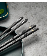 5Pairs High Quality Japanese Non-Slip Chopsticks Korean Home Hotel Restaurant Portable Healthy Food Stick For Sushi Chopsticks