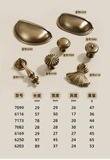 French-bronze solid handle vintage wardrobe/cabinet door handles small single-hole drawer pull medieval-style furniture hardware
