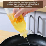 6/1PCS 300/500ml Kitchen Oil Bottle Plastic Seasoning Squeeze Bottle Dispenser for Salad BBQ Sauce Condiment Cooking Tool
