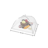 Picnic Food Covers for Outside Mesh 4 Packs Pop Up Fine Fly Net for Fruit - Collapsible Screen Umbrella Food Tent