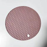 Silicone Heat Resistant Mats, Non-Slip Round Kitchen Pot Pads, Countertop Protector, Cup Coasters for Home Kitchen Accessories