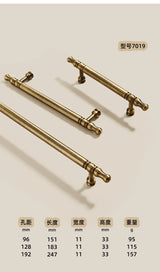French-bronze solid handle vintage wardrobe/cabinet door handles small single-hole drawer pull medieval-style furniture hardware