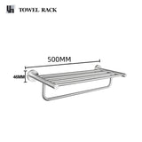 Bathroom Hardware 304 Stainless Steel Brushed Towel Rack Toilet Paper Holder Soap Holder Towel Bar Toilet Bathroom Accessories