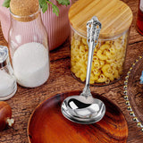 2/3/4/5/6 Pieces Gravy Ladle 6.3in Gorgeous 1 oz. Mirror Gold 18/10 Stainless Steel Gravy Sauce Soup Ladle Spoon for Stirring