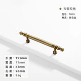 French-bronze solid handle vintage wardrobe/cabinet door handles small single-hole drawer pull medieval-style furniture hardware