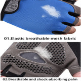 Half-Finger Cycling & Fitness Gloves