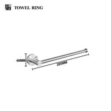 Bathroom Hardware 304 Stainless Steel Brushed Towel Rack Toilet Paper Holder Soap Holder Towel Bar Toilet Bathroom Accessories