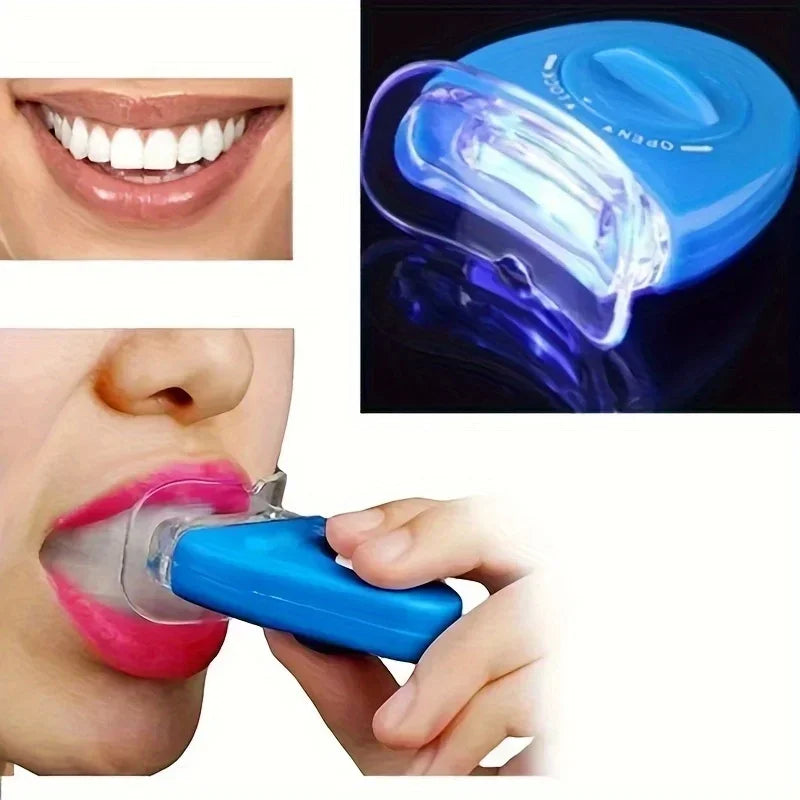 Portable Blue Light Teeth Whitening Device